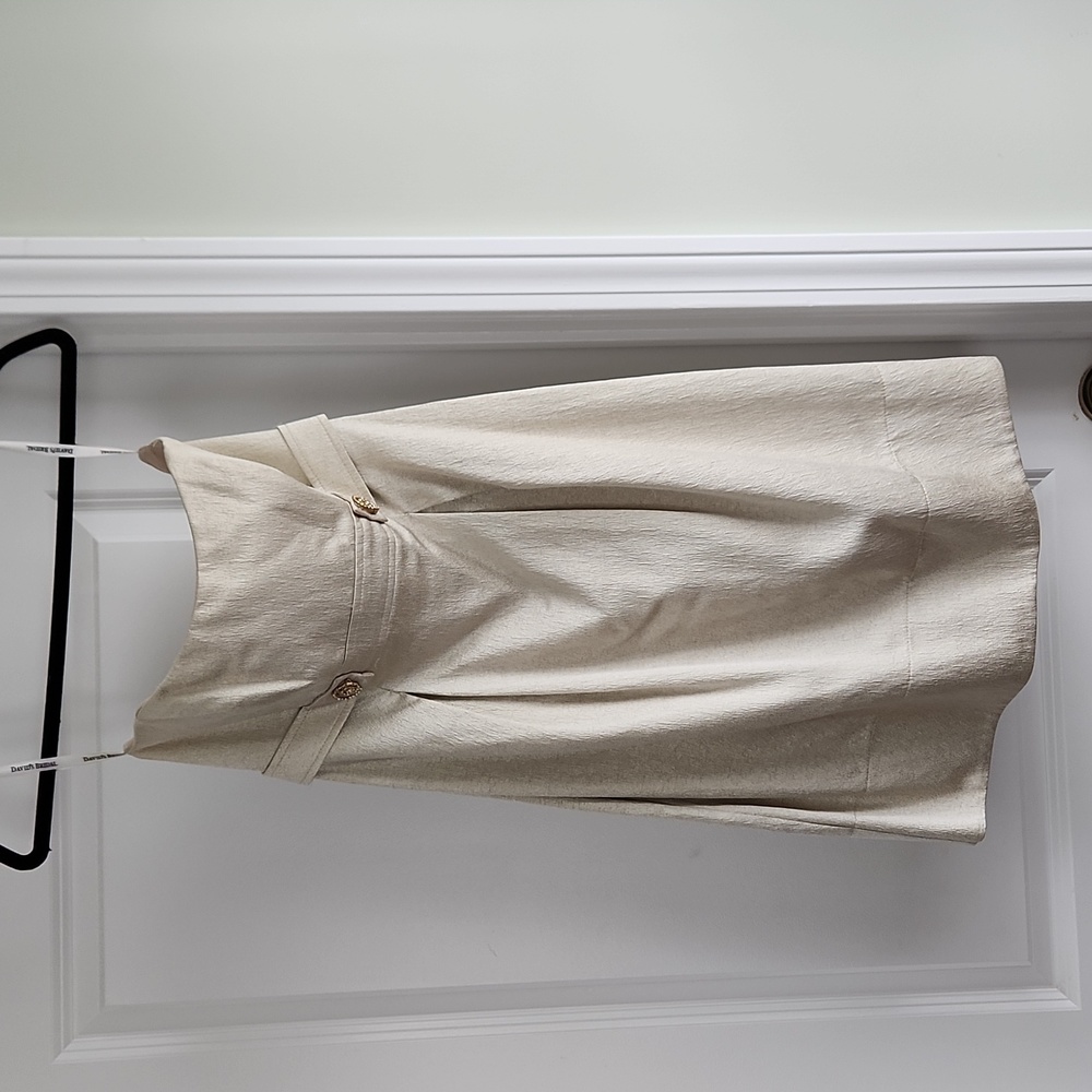 David's Bridal Strapless Dress